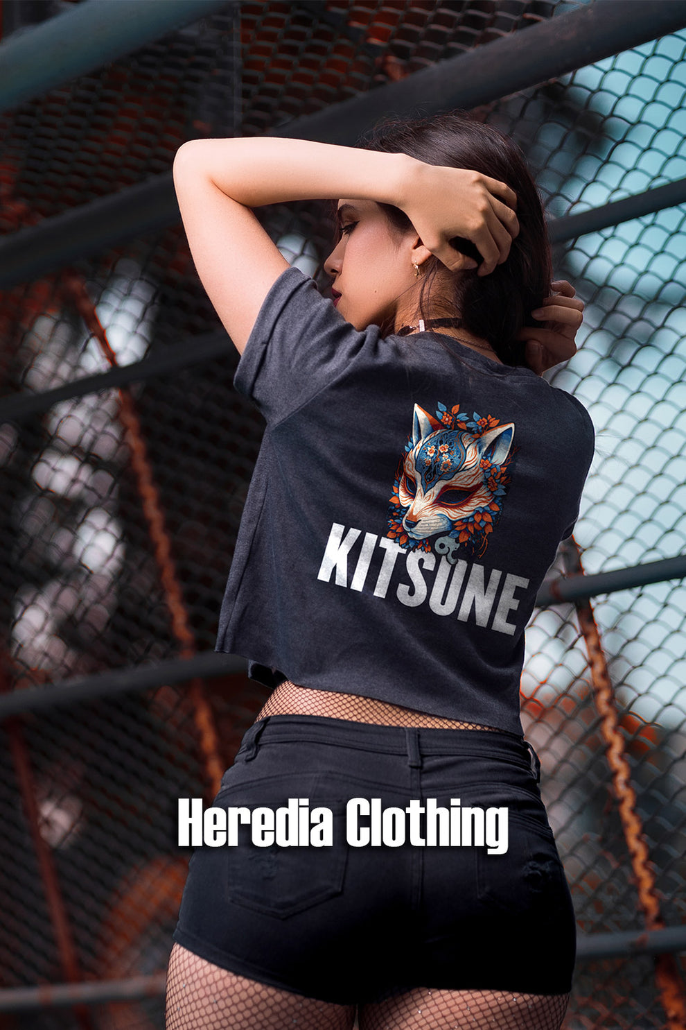 Crop Top Kitsune