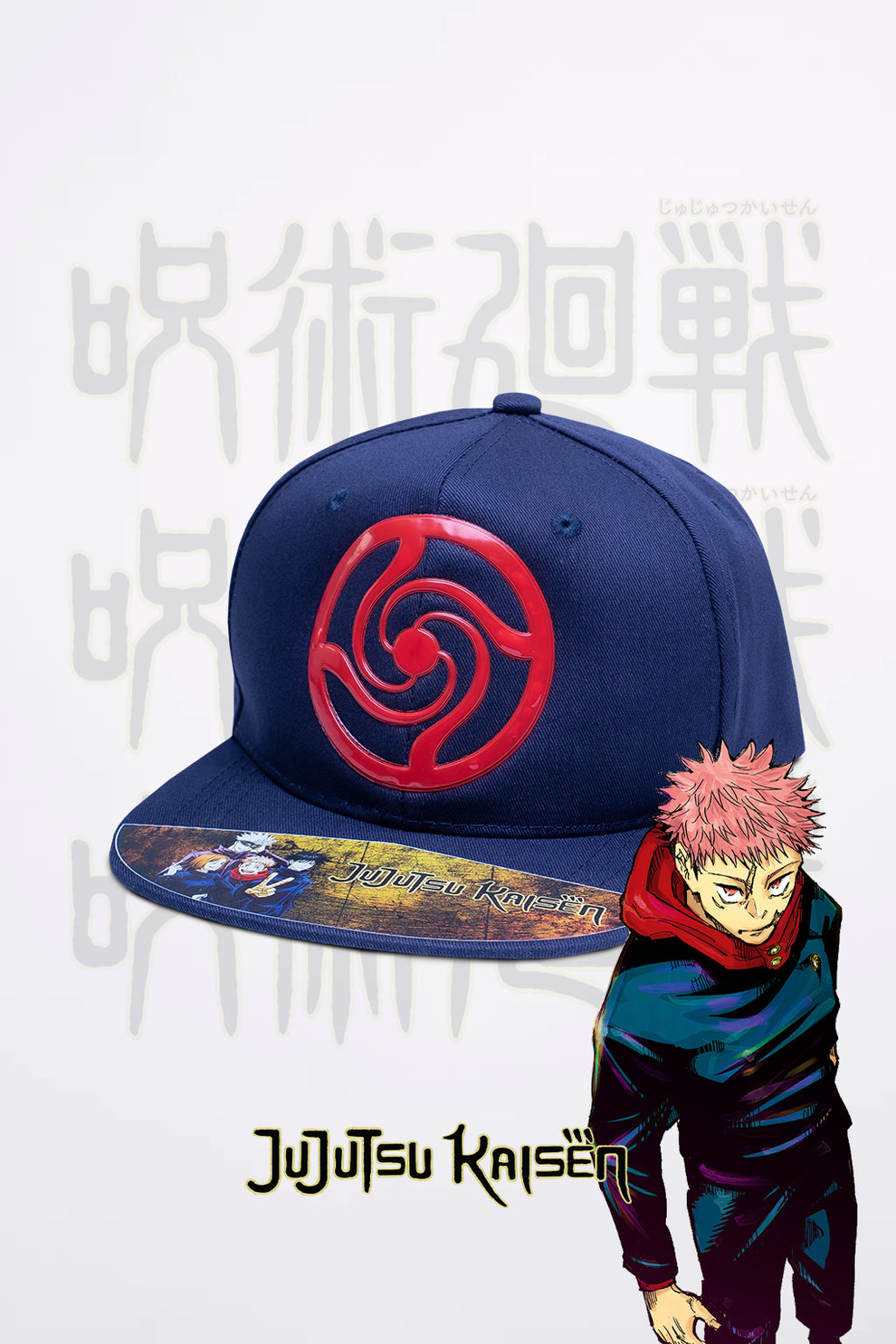 Gorra Jujutsu Kaisen Azul