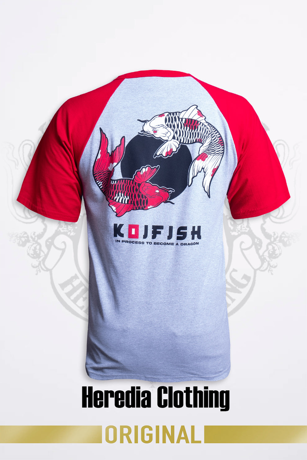Playera Pez Koi Roja