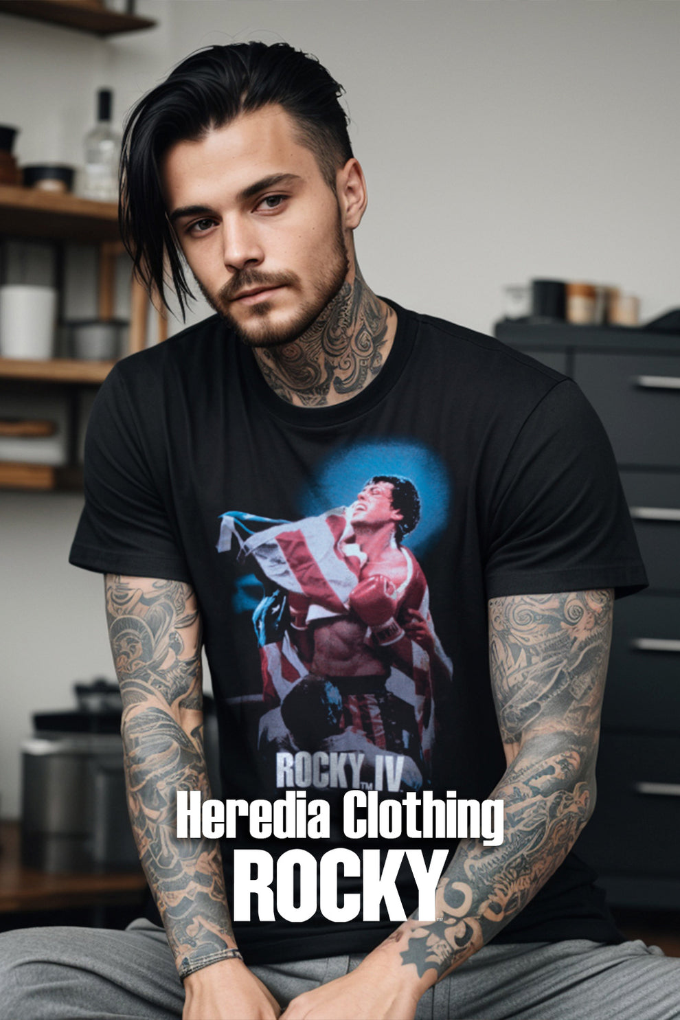 Playera Rocky IV