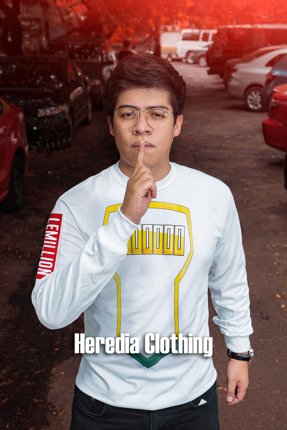 Playera Lemillion Manga Larga