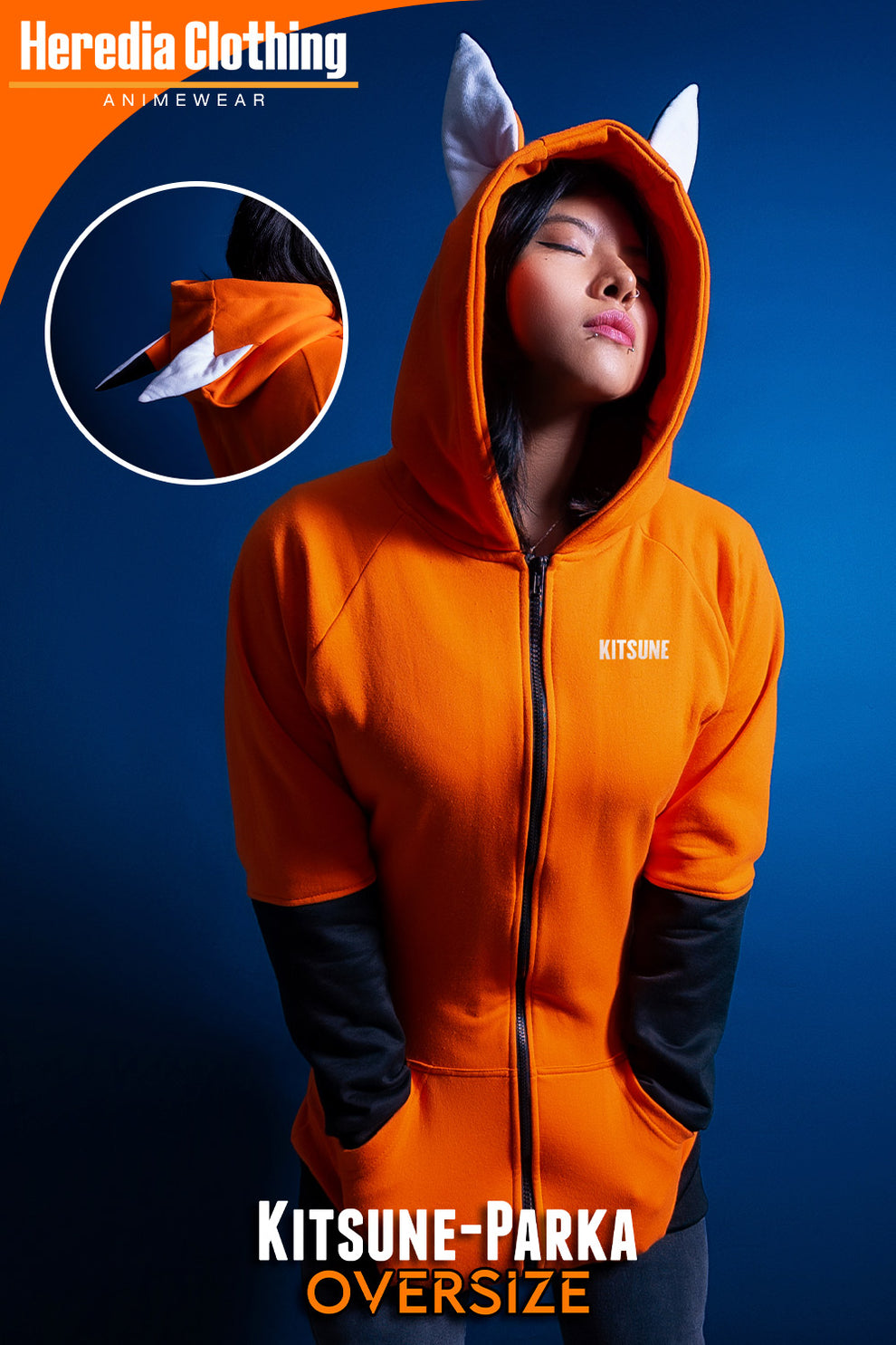 Sudadera Kitsune Parka