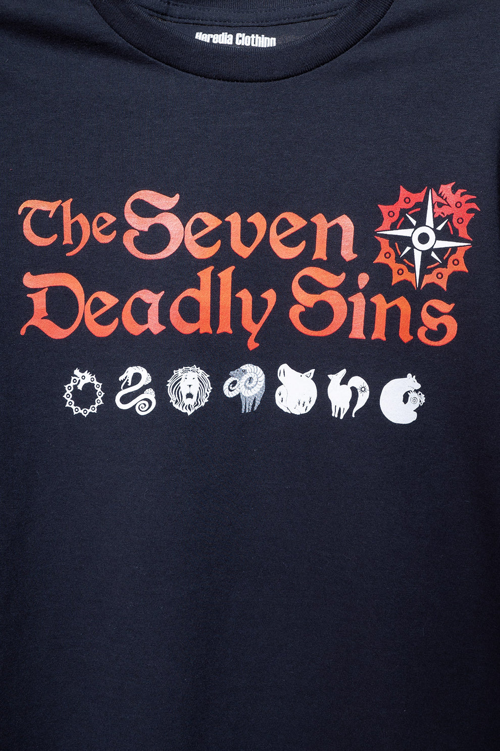 Playera The Seven Deadly Sins