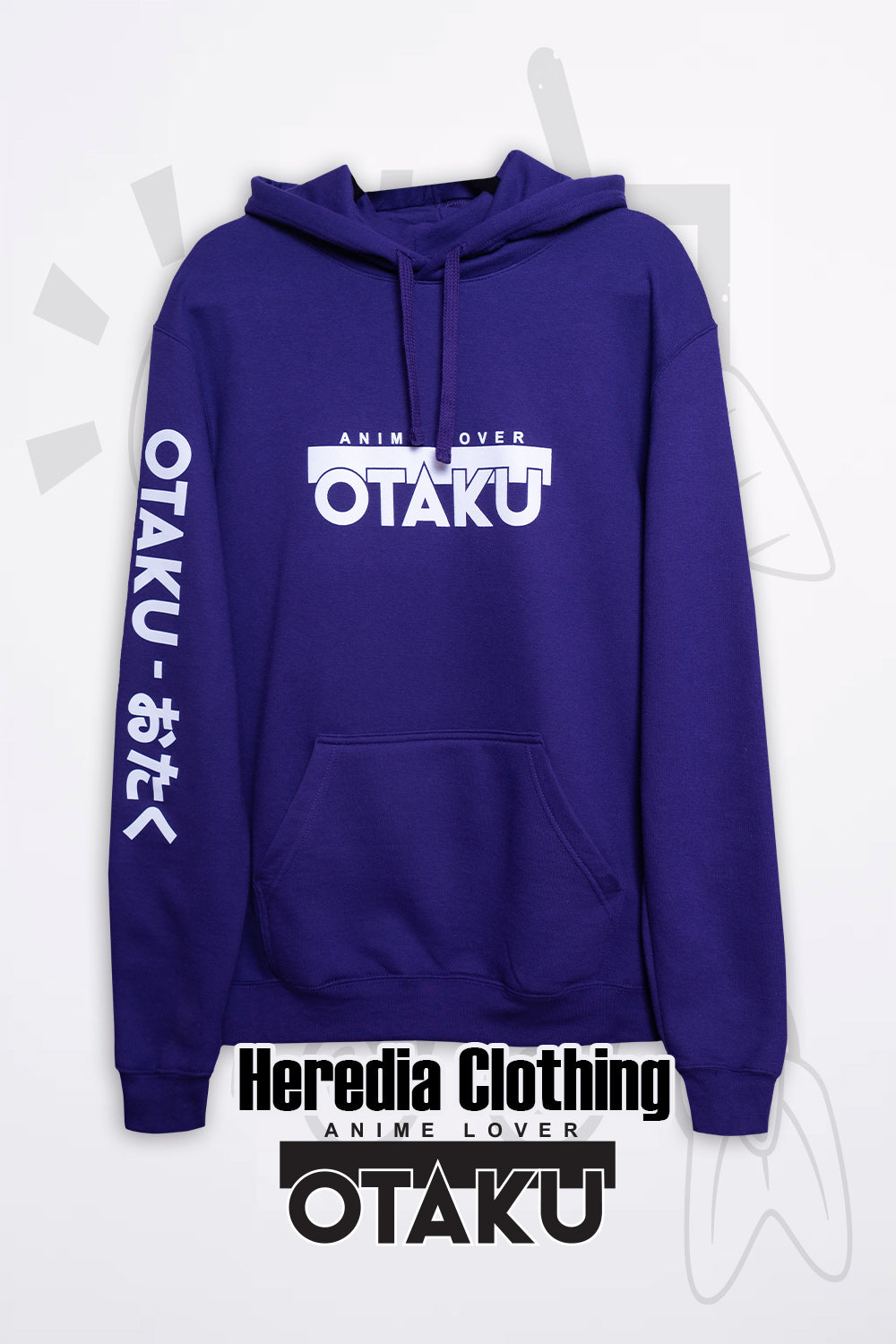 Sudadera Otaku Grape Heredia Clothing