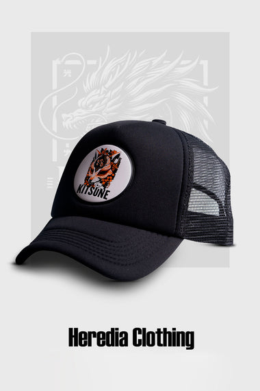 Gorra Kitsune Negra