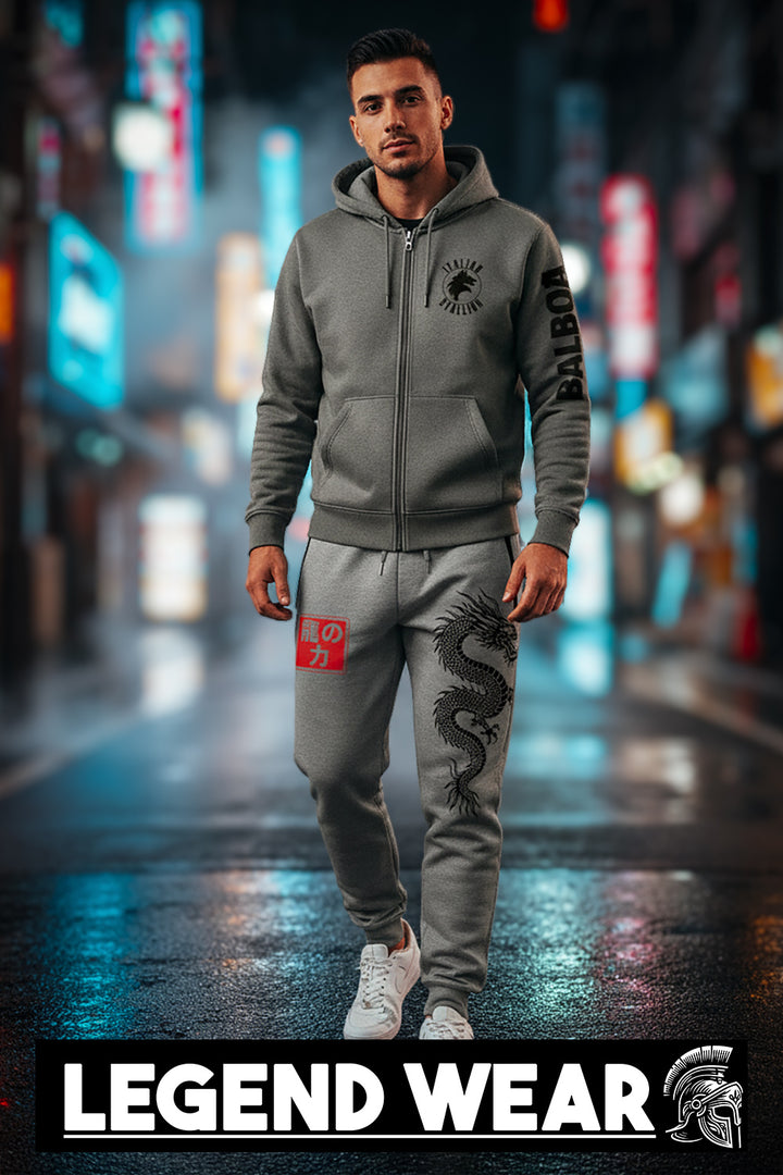Pants Gris Jogger - Fuerza de Dragon