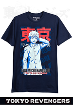 Playera Takemichi Azul