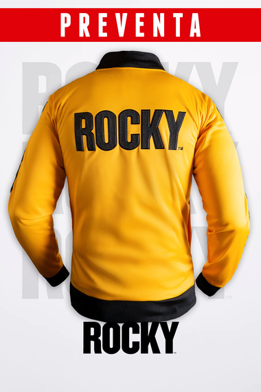 Chamarra Rocky 3 Amarilla PREVENTA