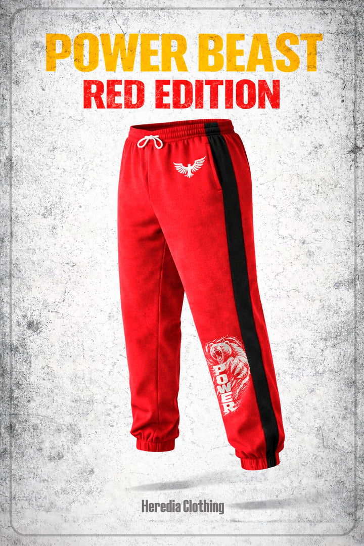 Pants Jogger Power Beast Red Edition