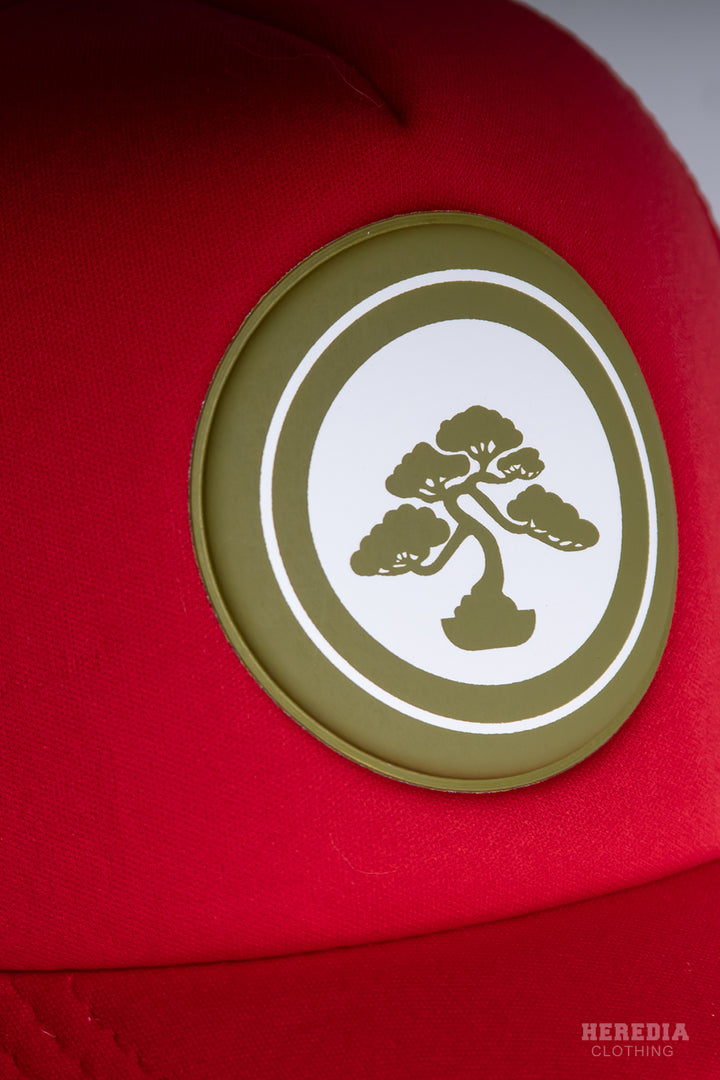 Gorra Un Arbol Dos Ramas Roja