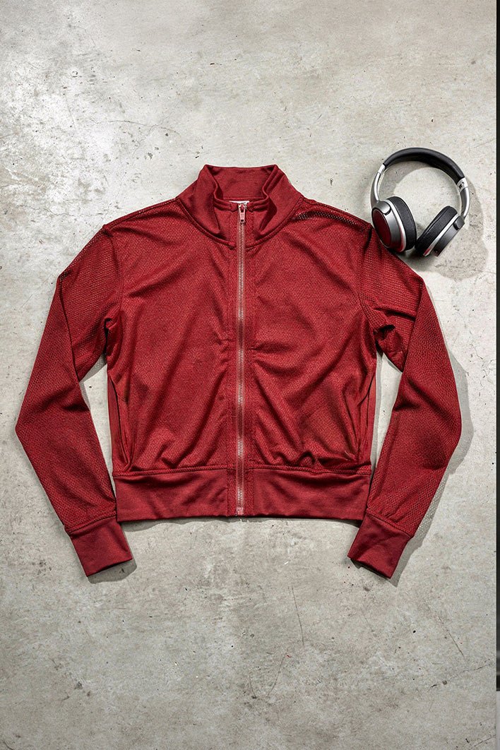 Chamarra Deportiva Aura Vino - Heredia Clothing