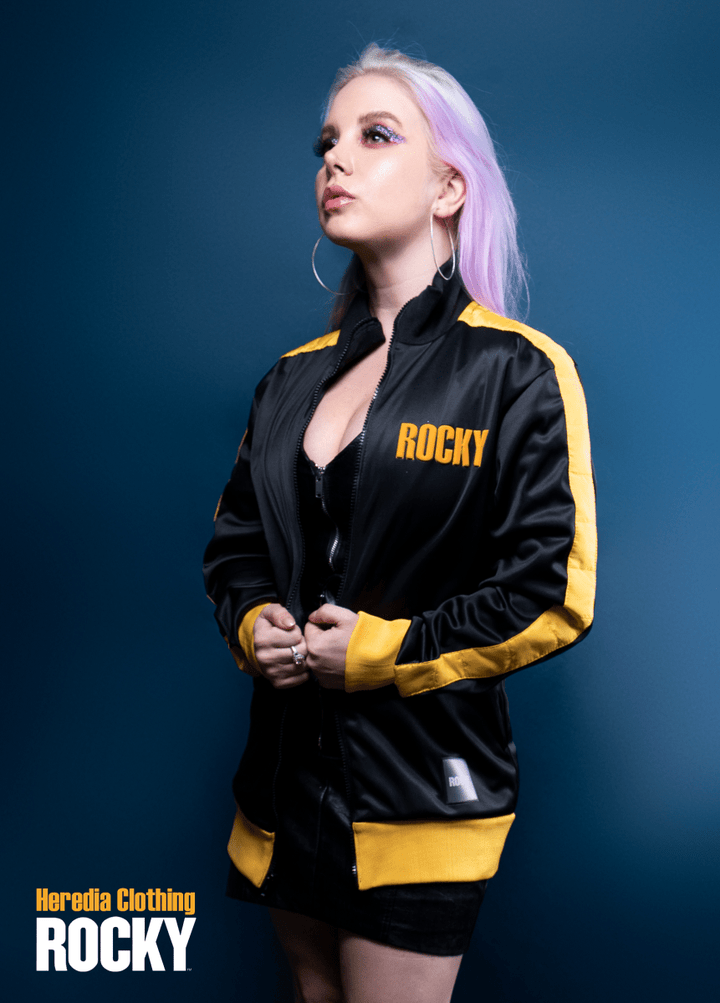 Chamarra Rocky 3 Negra - Heredia Clothing