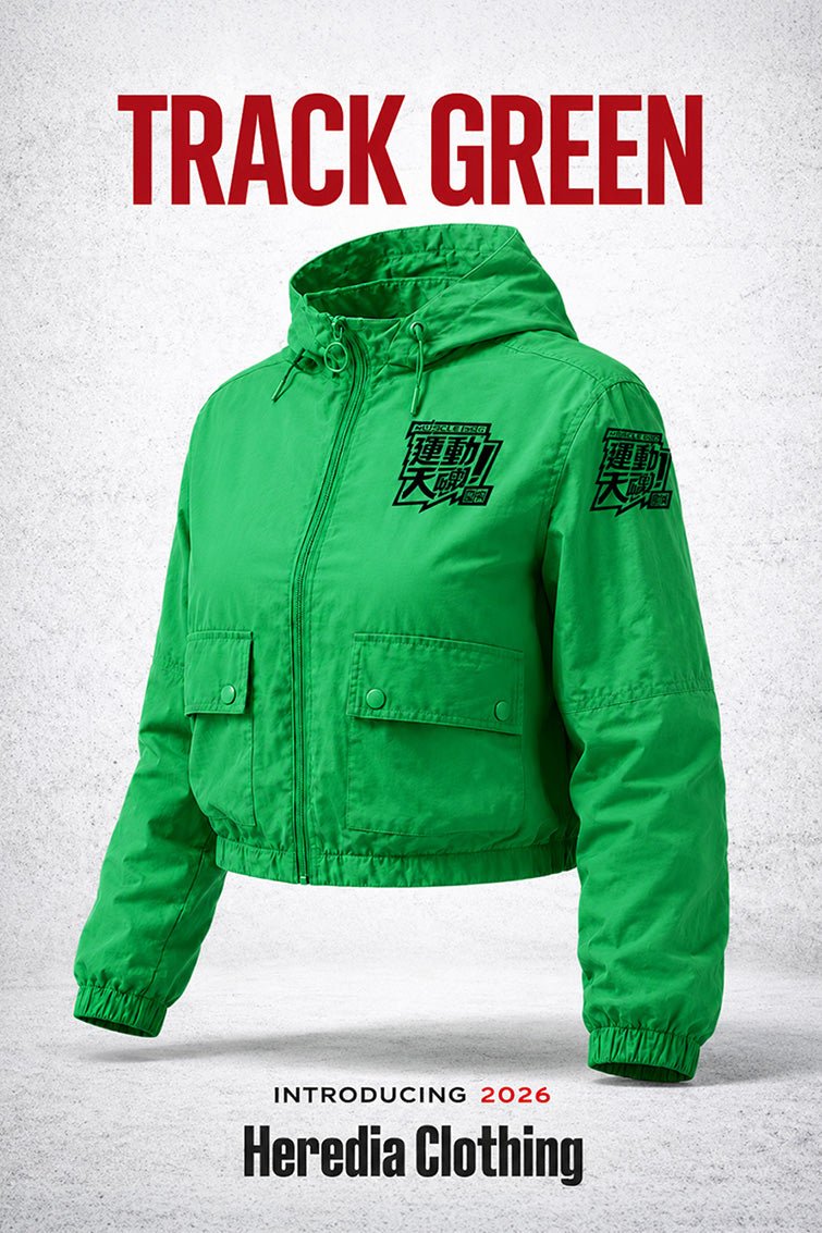 Chamarra Track Green Vibe - Heredia Clothing