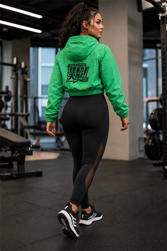 Chamarra Track Green Vibe - Heredia Clothing