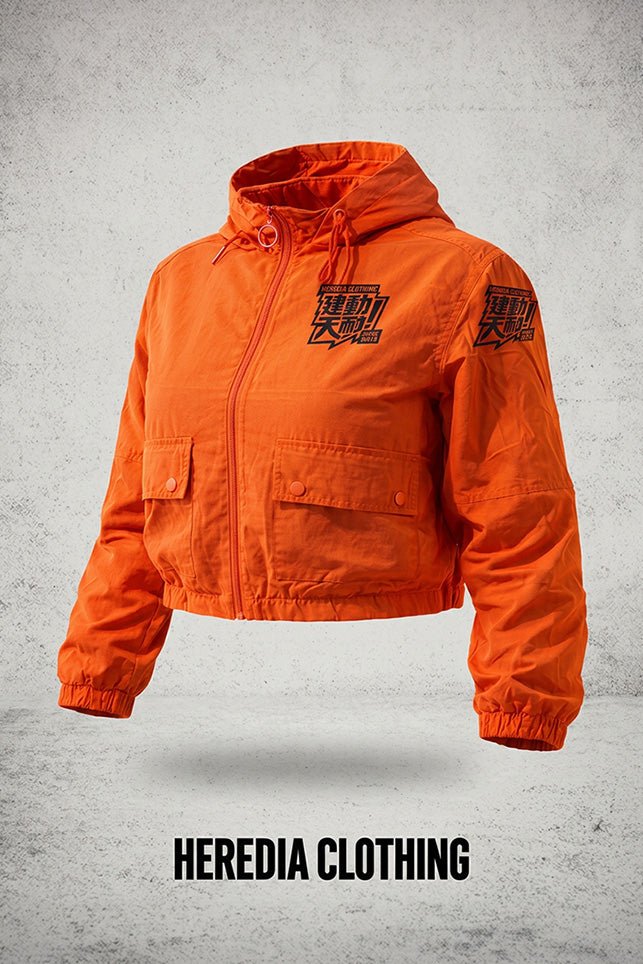 Chamarra Track Orange Vibe - Heredia Clothing