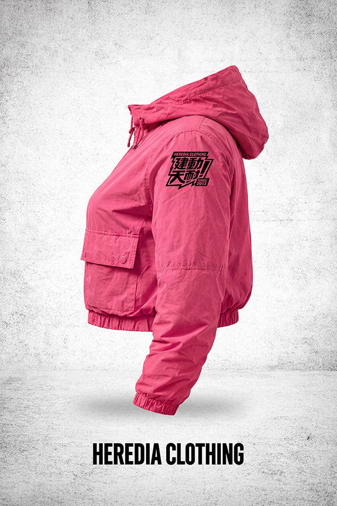 Chamarra Track Pink Vibe - Heredia Clothing
