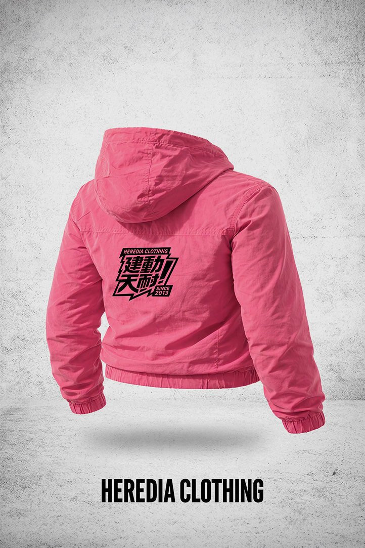 Chamarra Track Pink Vibe - Heredia Clothing