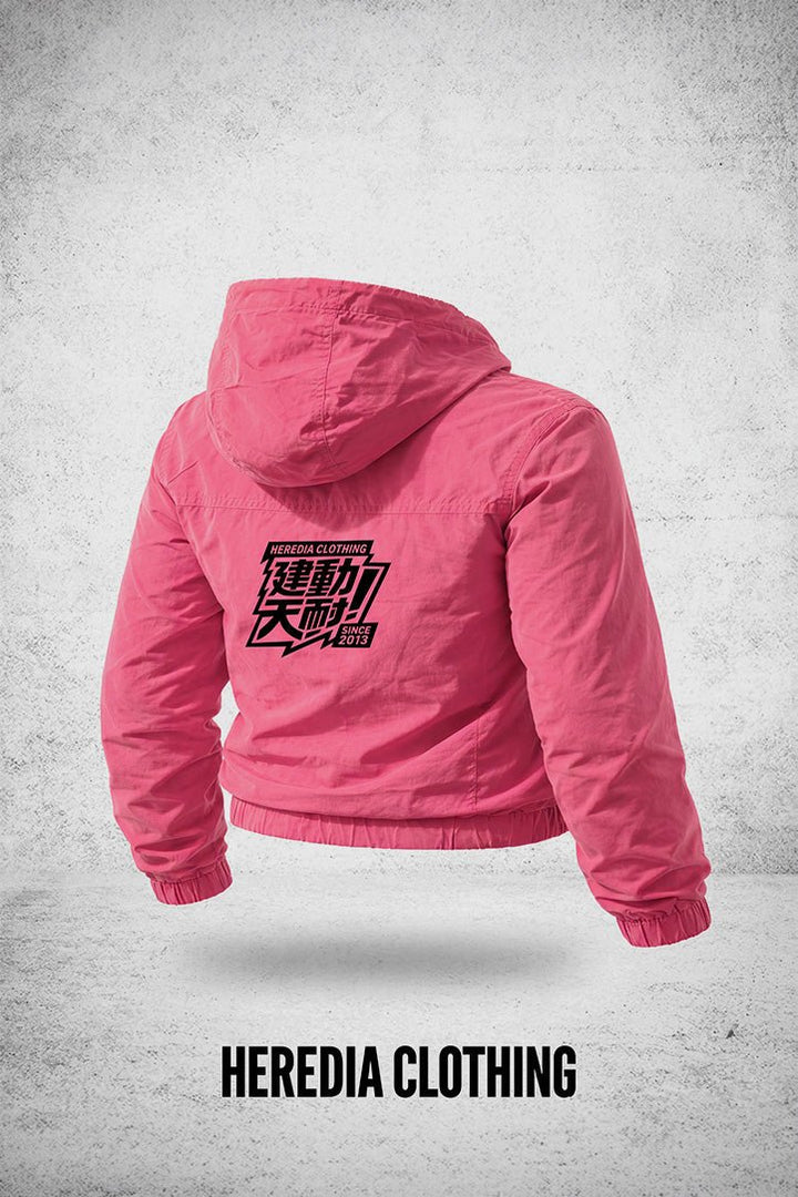 Chamarra Track Pink Vibe - Heredia Clothing