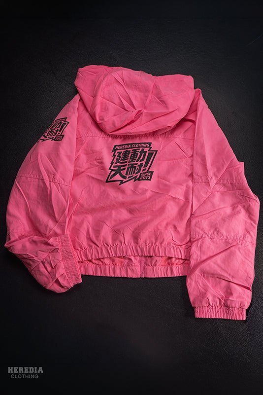 Chamarra Track Pink Vibe - Heredia Clothing