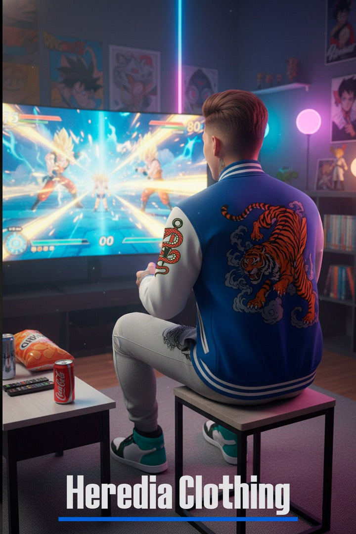 Chamarra Varsity Valiente - Heredia Clothing