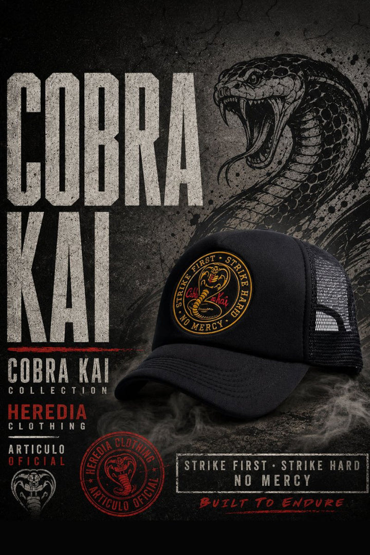 Gorra Cobra Kai Oficial - Heredia Clothing