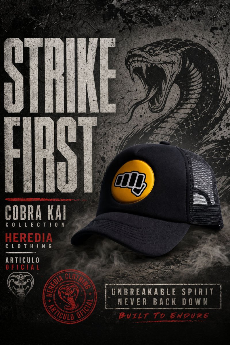 Gorra Strike First - Heredia Clothing