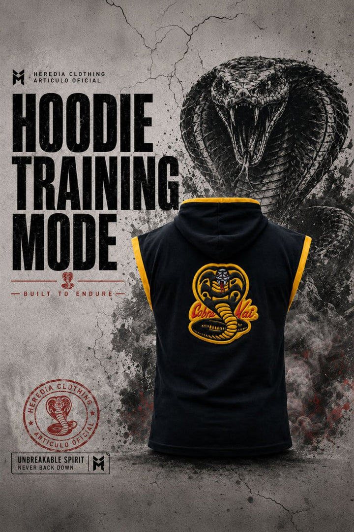 Hoodie Cobra Kai- Training Mode - Heredia Clothing