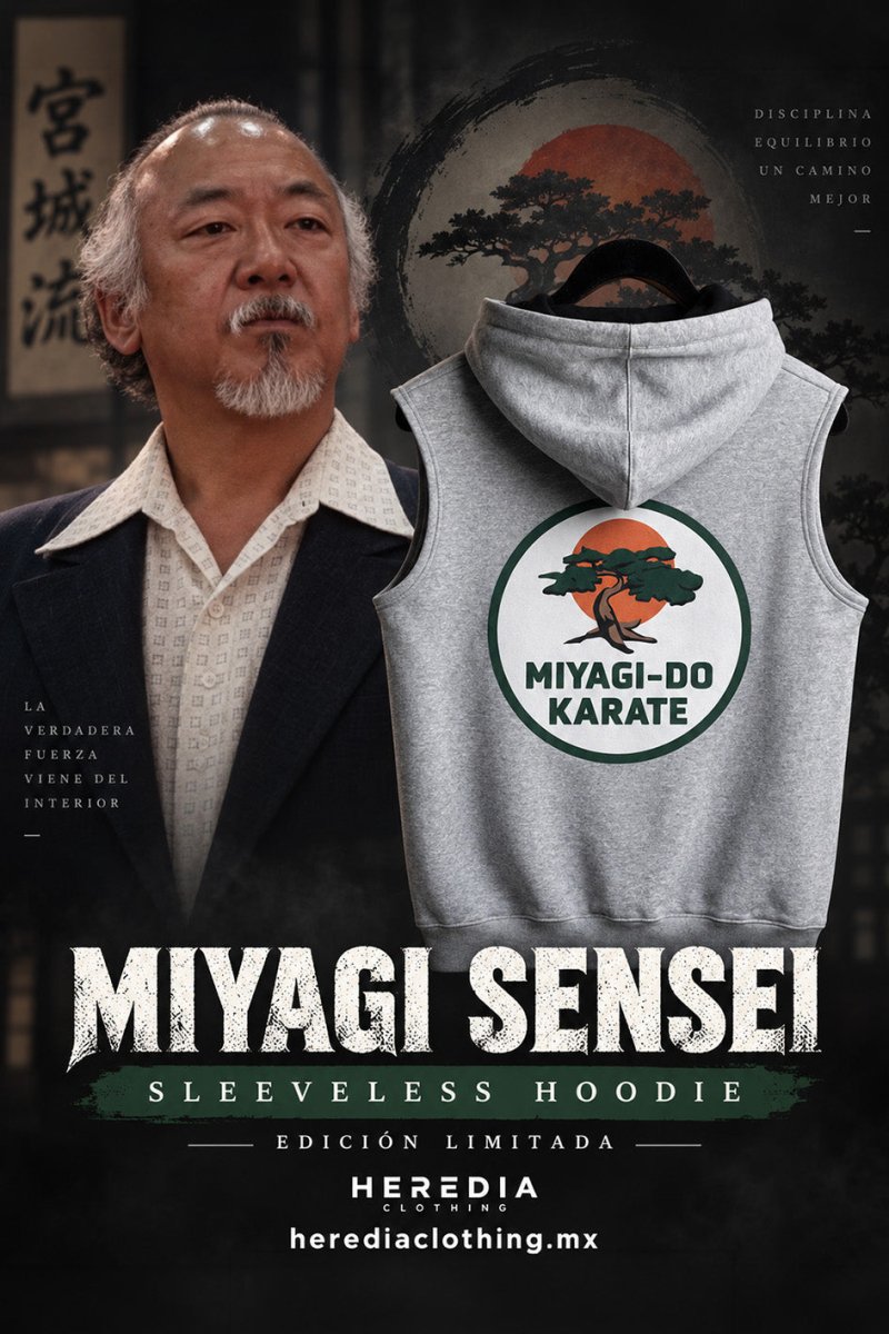 Hoodie Miyagi-Do - Heredia Clothing