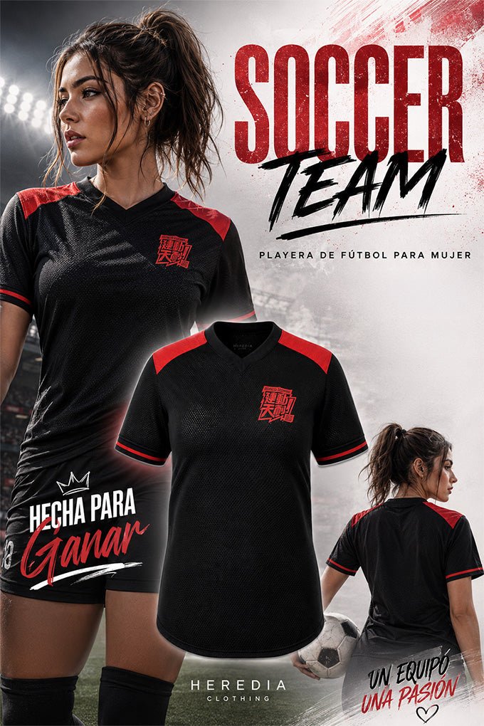 Jersey Soccer Team Mujer - Heredia Clothing