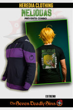 Combo Meliodas Demon Sudadera+Playera PREVENTA