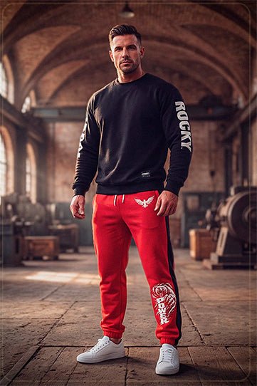 Pants Jogger Power Beast Red Edition - Heredia Clothing