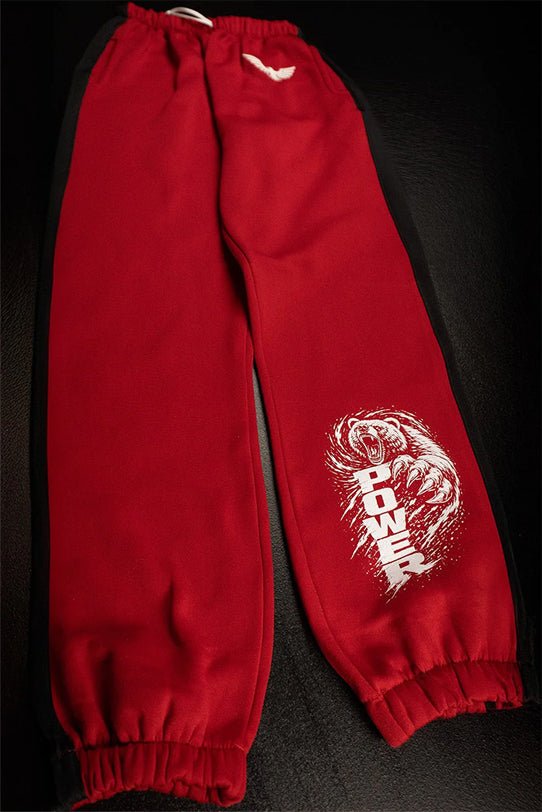 Pants Jogger Power Beast Red Edition - Heredia Clothing