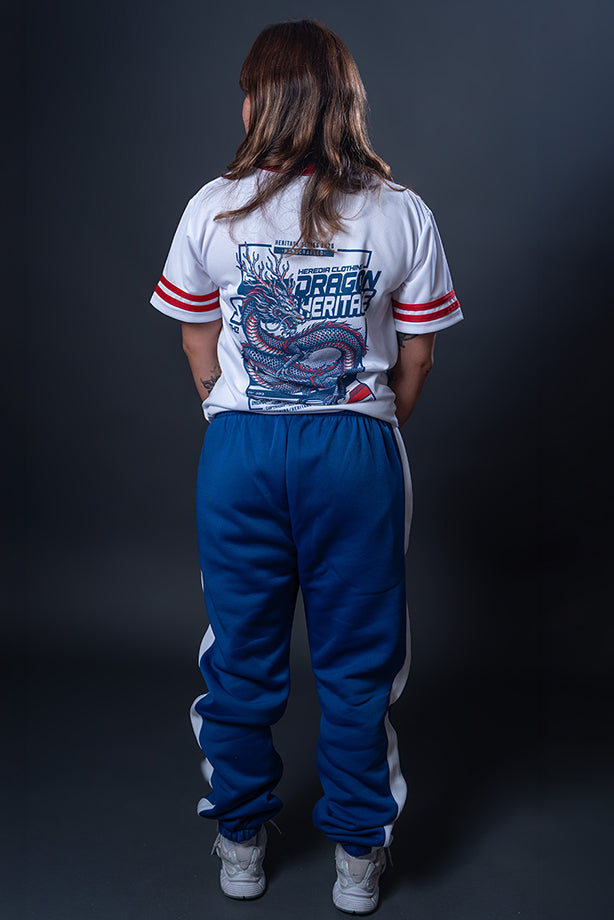 Pants Blue Dragon
