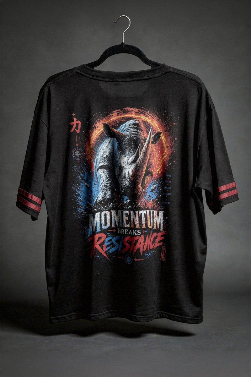 Playera Big Rhino Oversize - Heredia Clothing