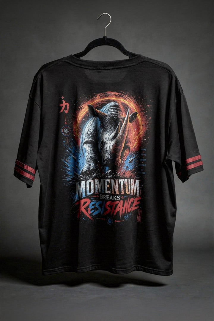 Playera Big Rhino Oversize - Heredia Clothing