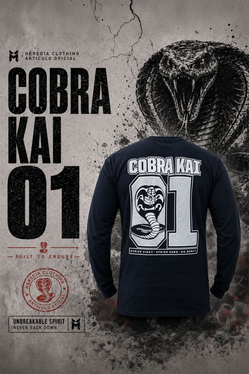 Playera Cobra Kai 01 - Heredia Clothing