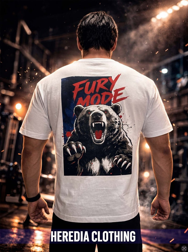 Playera Fury Mode Oversize - Heredia Clothing