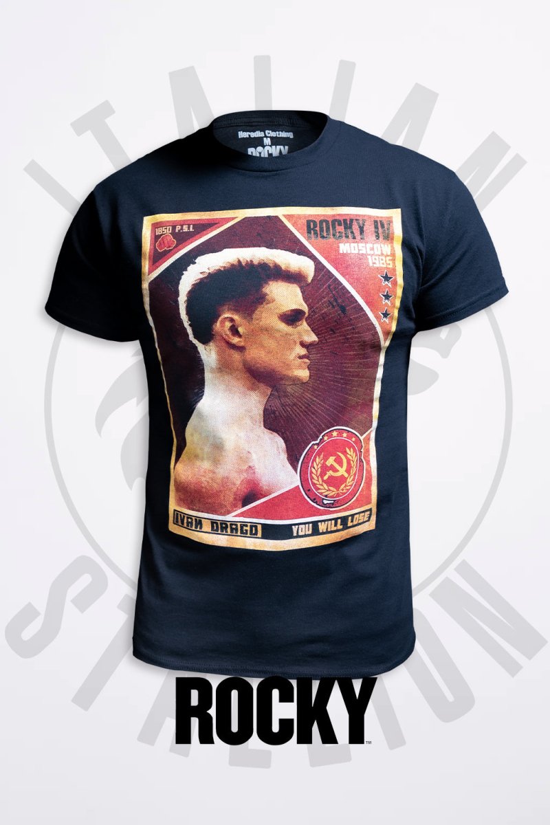 Playera Ivan Drago Poster - Heredia Clothing