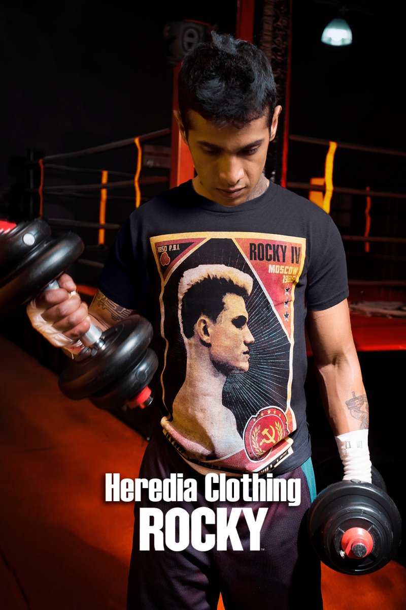 Playera Ivan Drago Poster - Heredia Clothing