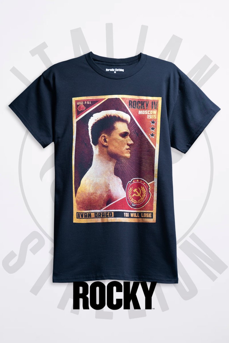 Playera Ivan Drago Poster - Heredia Clothing
