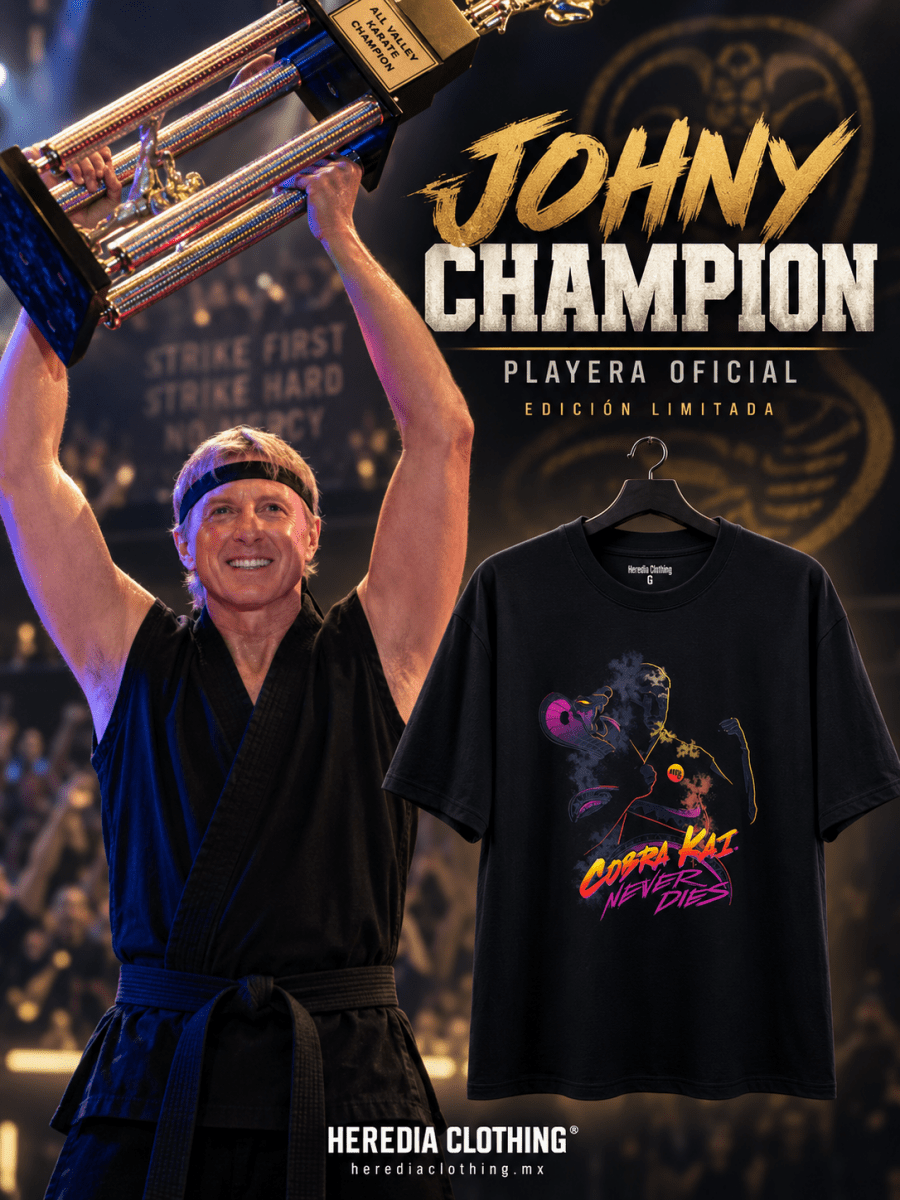 Playera J. Lawrence Cobra Kai - Heredia Clothing