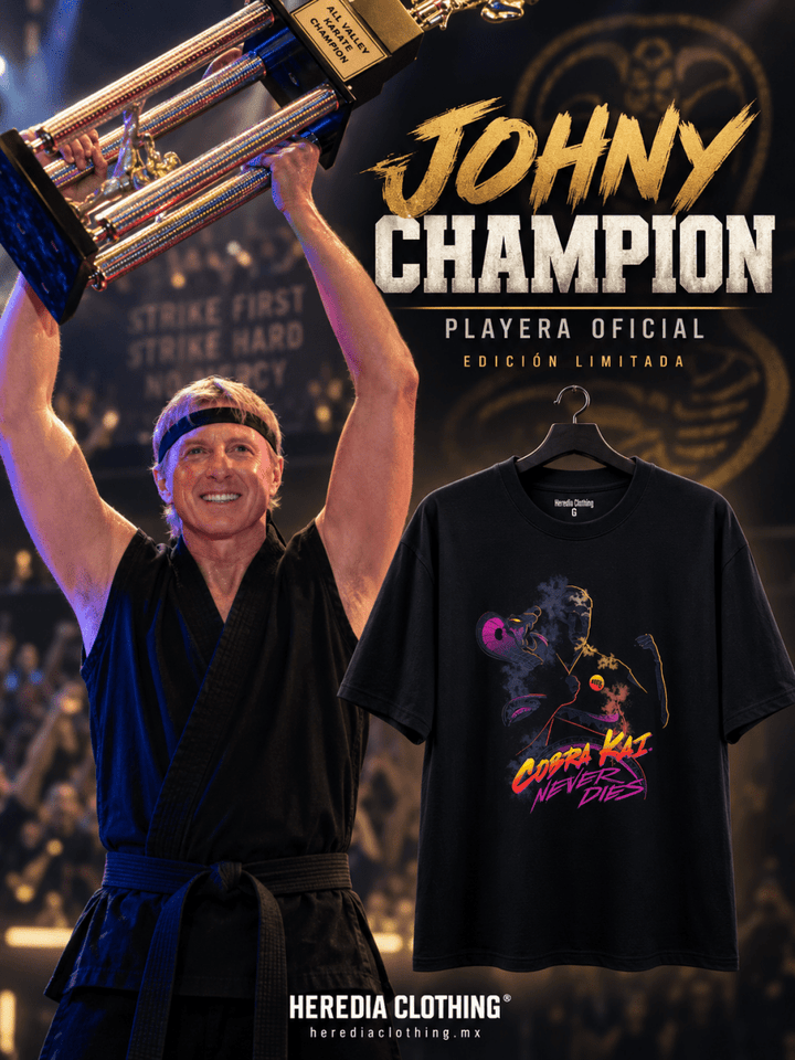 Playera J. Lawrence Cobra Kai - Heredia Clothing