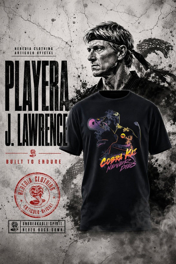 Playera J. Lawrence Cobra Kai - Heredia Clothing