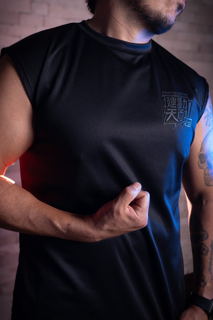 Playera Jersey Dragon Negro - Heredia Clothing