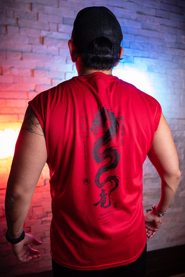 Playera Jersey Dragon Rojo - Heredia Clothing