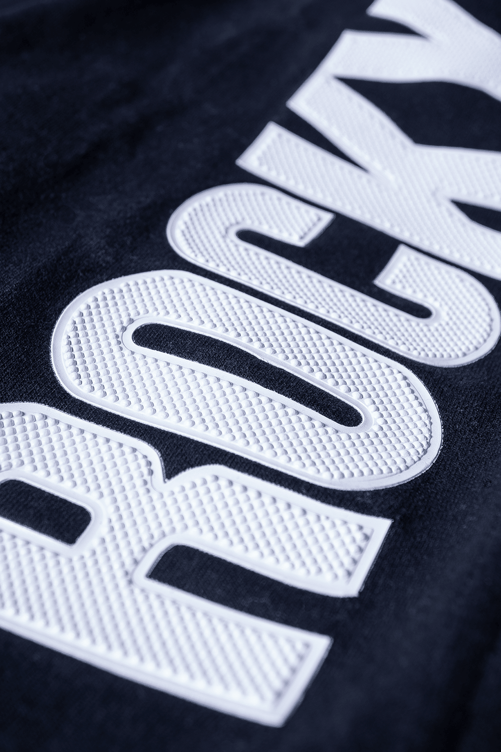 Playera Rocky Negra B sin mangas - Heredia Clothing