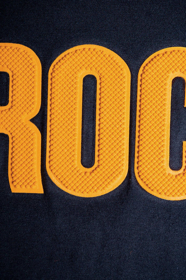Playera Rocky Negro/Amarillo - Heredia Clothing