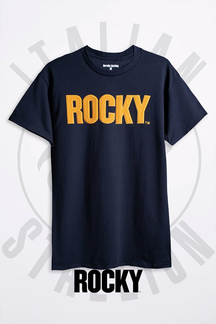 Playera Rocky Negro/Amarillo - Heredia Clothing