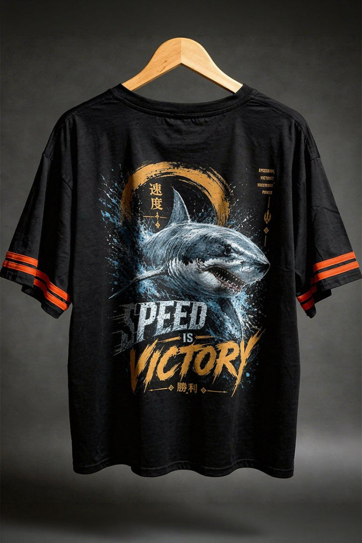 Playera Shark Oversize - Heredia Clothing