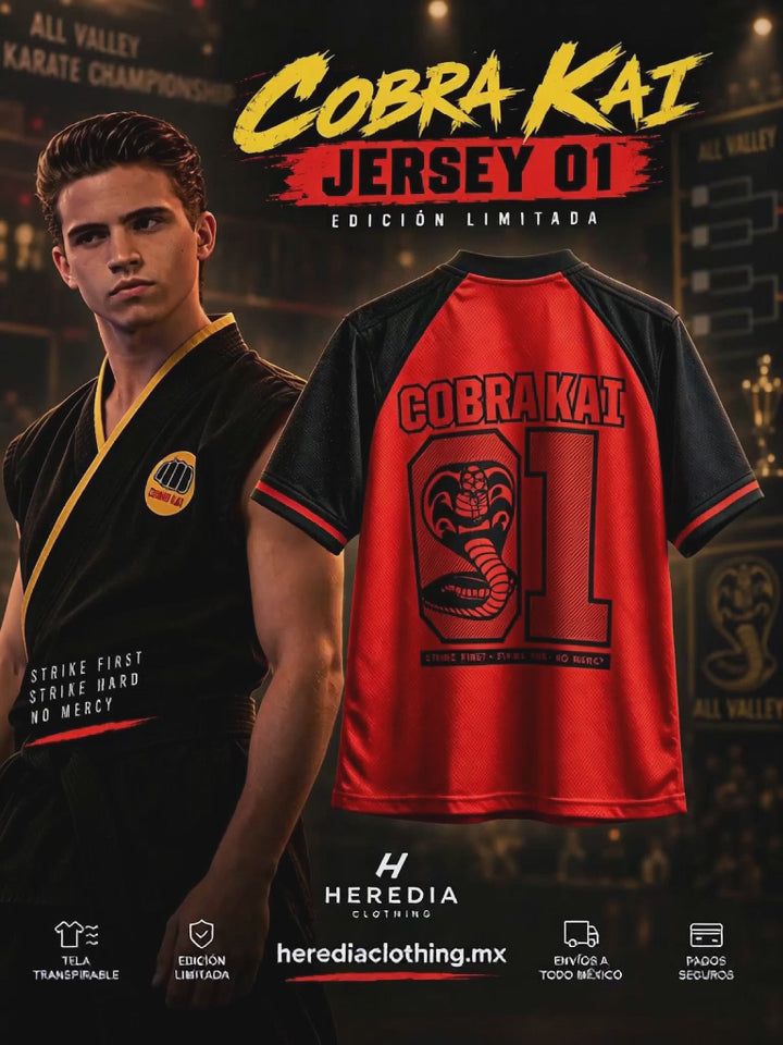 Jersey Cobra Kai 01